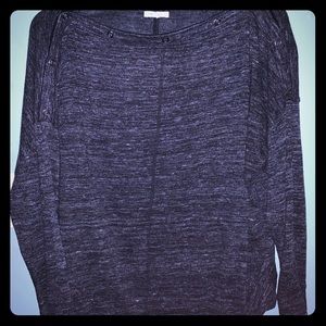 Maurices snap neck sweater